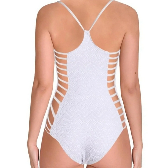 COPY - TiniBikini Cut Out Jade Swimsuit NWT Size … - Picture 10 of 11